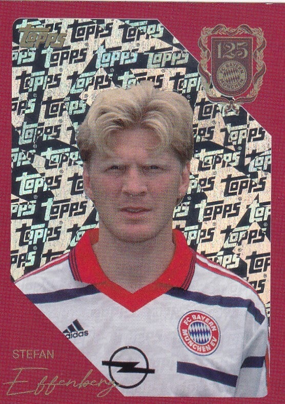 Stefan Effenberg - Topps 125 Jahre FC Bayern München - Glitzer - Nr. 103