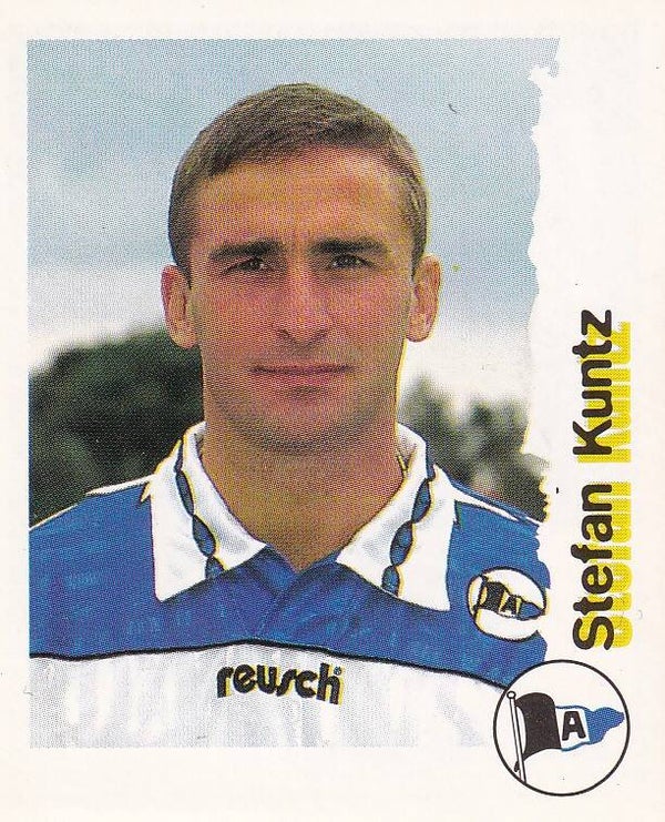 Stefan Kuntz / Arminia Bielefeld / Panini Bundesliga 1997 / Basis Bild / Nr. 17