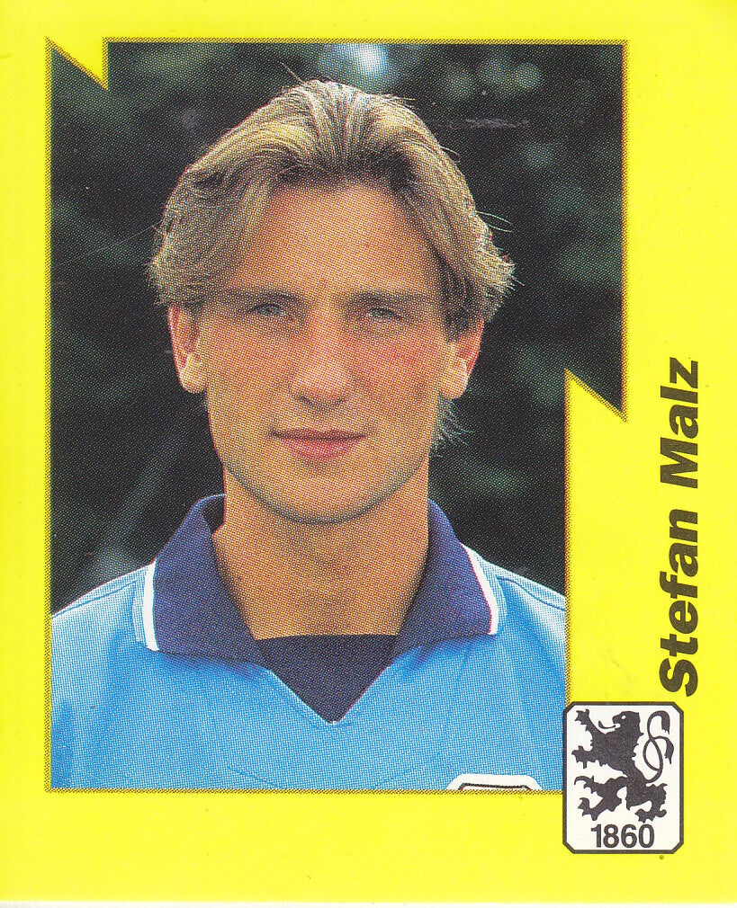Stefan Malz / TSV 1860 München / Panini Bundesliga 1997 / Gelbe Serie / Nr. 182