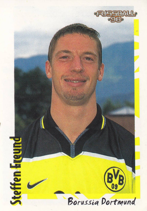 Steffen Freund / Borussia Dortmund / Panini Bundesliga 1998 Basis Bild Nr.73