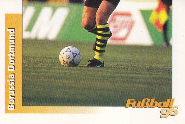 Steffen Freund / Borussia Dortmund / Panini Bundesliga 1996 / Bild Unten / Nr. 27