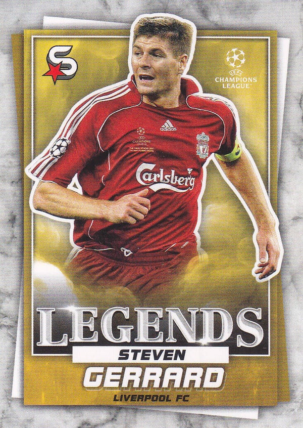 Steven Gerrard / FC Liverpool / Topps Super Stars 2022 / Legends / Nr. 191