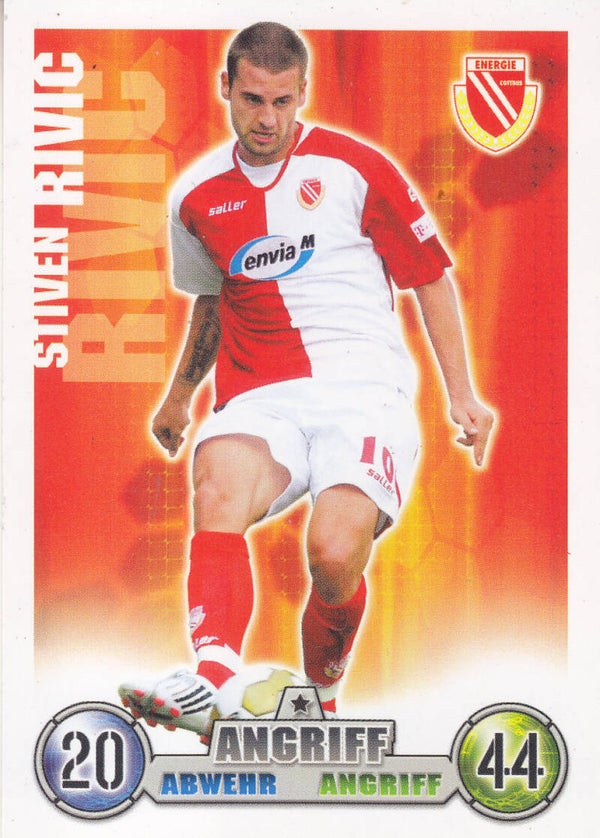 Stiven Rivic - Energie Cottbus - Topps Match Attax 2008 - Basis Karte - Nr.88