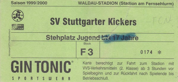 St. Kickers - 1.FCN 1999/2000