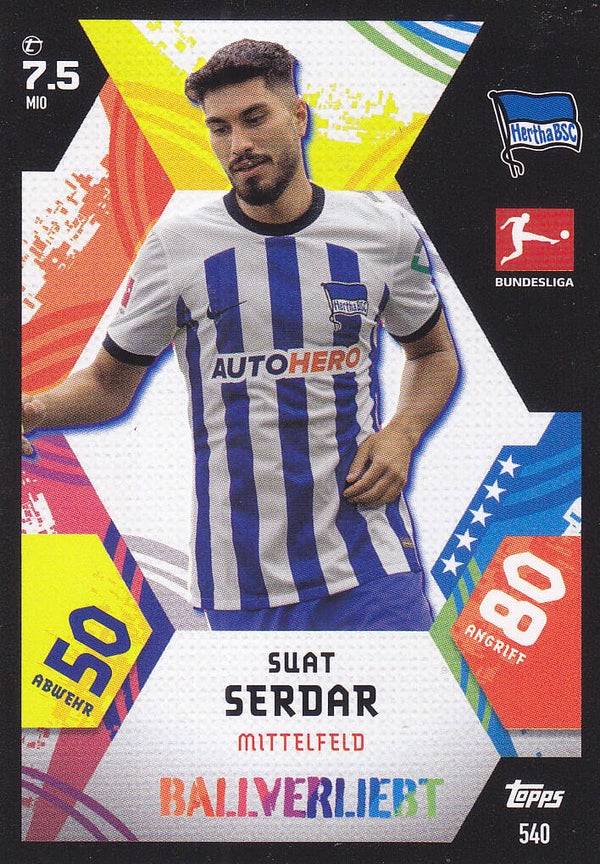 Suat Serdar Hertha BSC Berlin Ballverliebt Nr.540