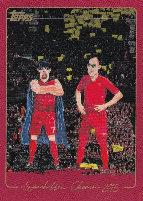 Superhelden Choreo - Topps 125 Jahre FC Bayern München - Nr. 17