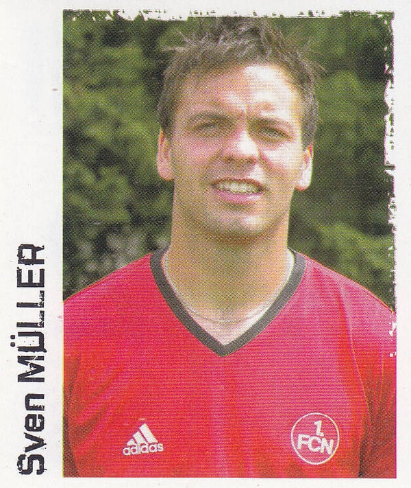 Sven Müller / 1.FC Nürnberg / Panini Bundesliga 2004 / Basis Bild / Nr.402