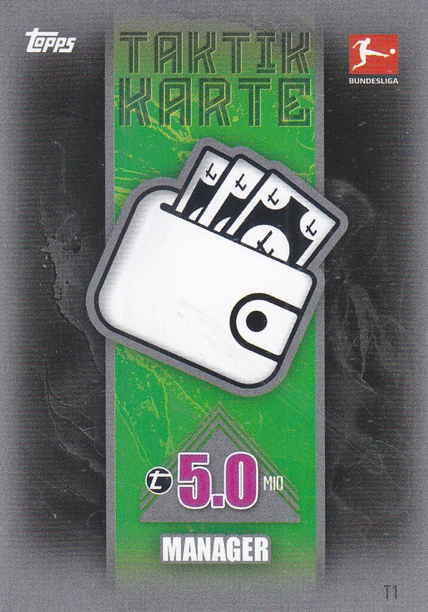 Taktik Karte / Topps Match Attax 2023 / Manager / Nr. T1