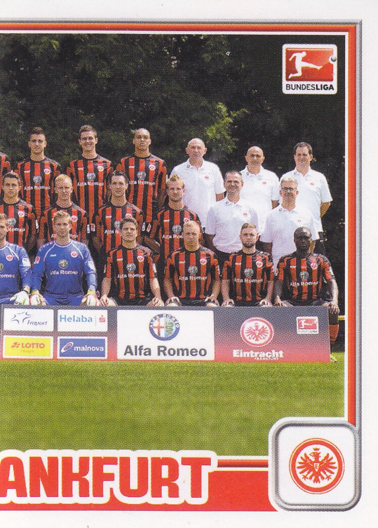 Eintracht Frankfurt / Topps Bundesliga 2013 / Mannschaftsbild 2 / Nr.82