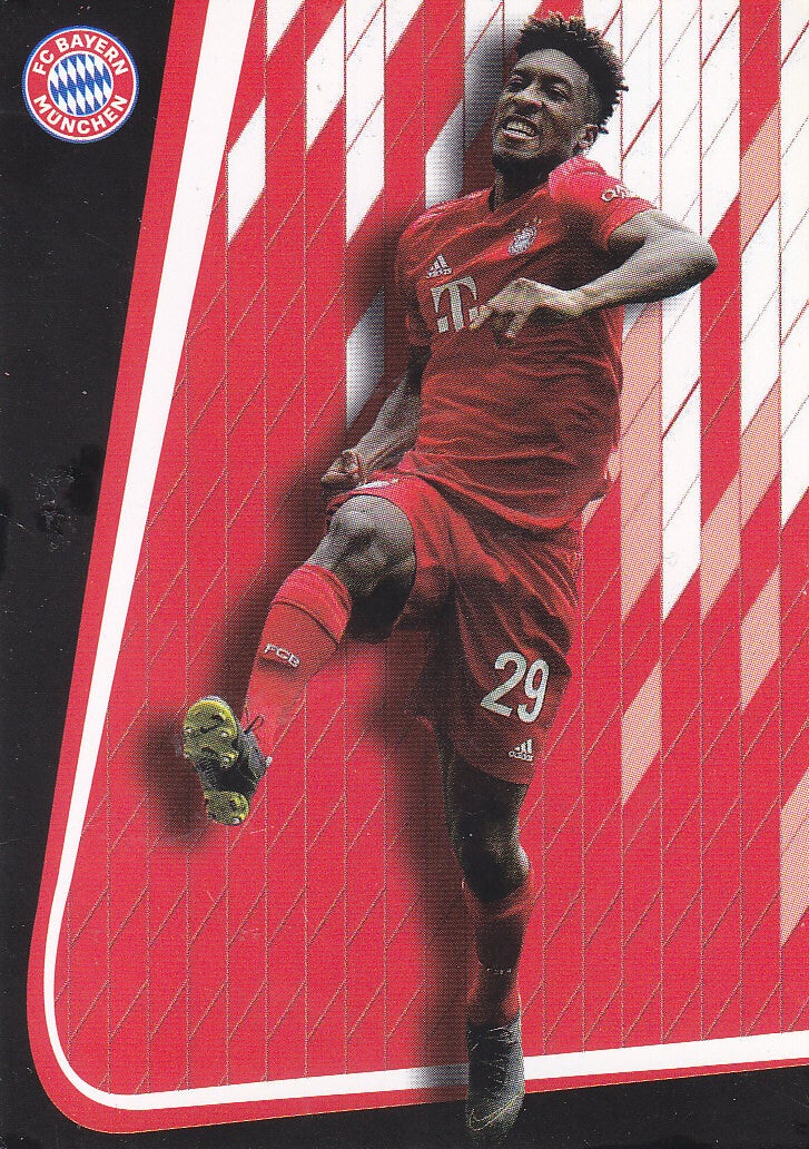 Kingsley Coman / FC Bayern München / Panini Bayern Collection 2019 Karte / Nr. A30