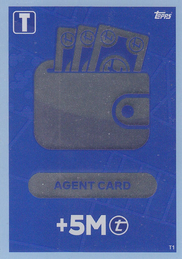 Tactic Karte / Topps EM 2024 / Agent Card / Nr. T1