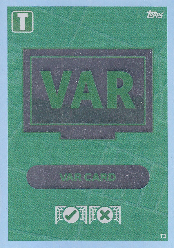 Tactic Karte / Topps EM 2024 / VAR Card / Nr. T3