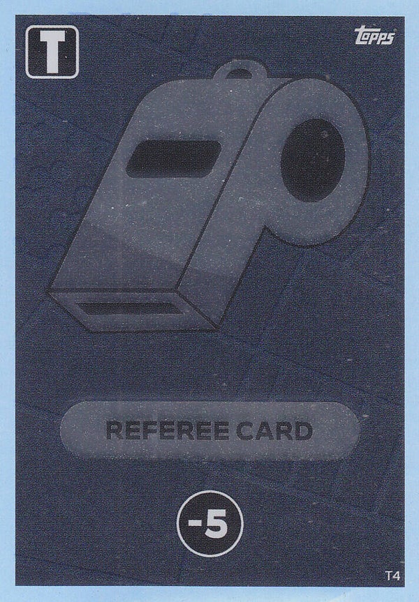 Tactic Karte / Topps EM 2024 / Referee Card / Nr. T4