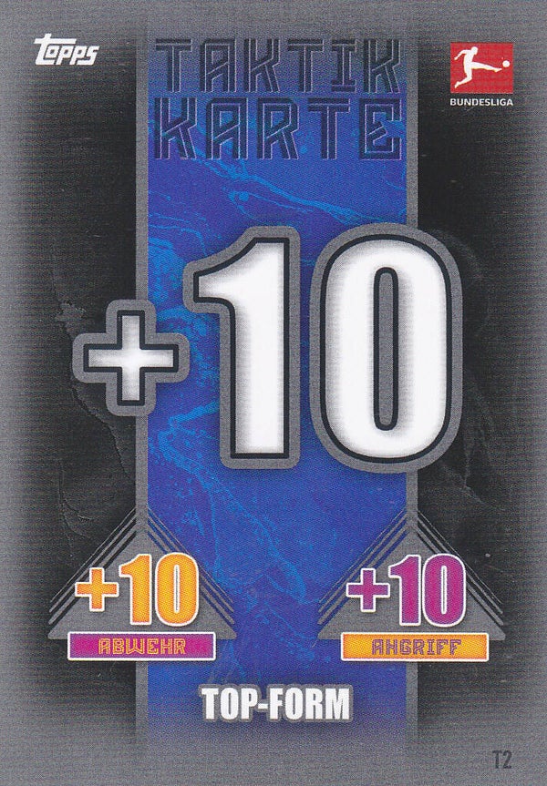 Taktik Karte / Topps Match Attax 2023 / Top Form  / T2
