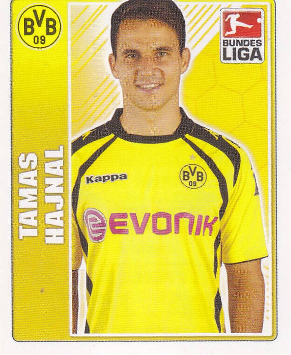 Tamas Hajnal / Borussia Dortmund / Topps Bundesliga 2009 / Basis Bild / Nr. 82