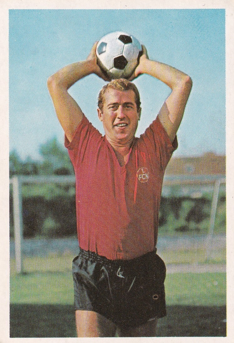 Tasso Wild / 1.FC Nürnberg / Bergmann Sammelkarte 1966 / Nr. 147