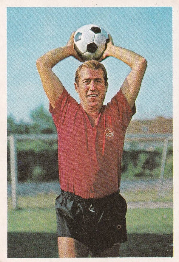 Tasso Wild / 1.FC Nürnberg / Bergmann Sammelkarte 1966 / Nr. 147
