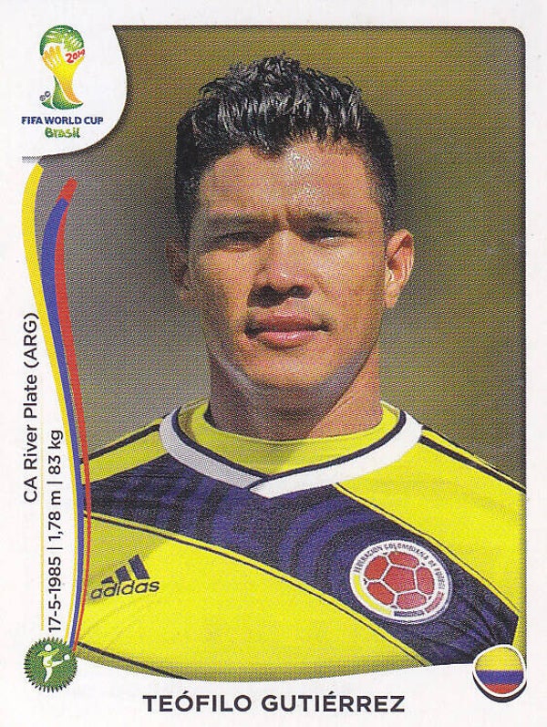 Teofilo Gutierrez Kolumbien Basis Bild Nr.200