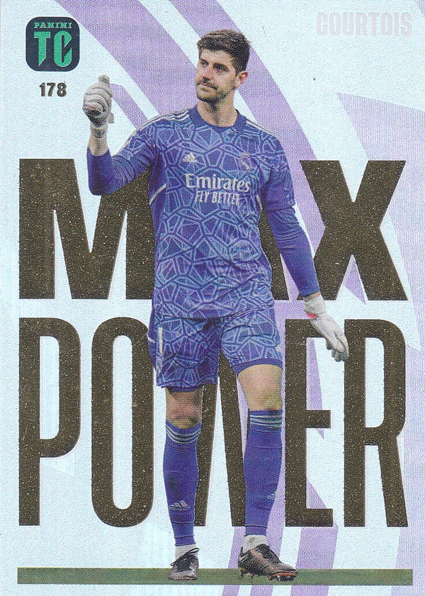 Thibaut Courtois / Real Madrid / Panini Top Class 2023 / Max Power / Nr.178