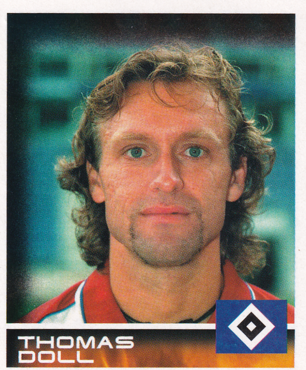 Thomas Doll - Hamburger SV - Panini Bundesliga 2001 - Basis Bild - Nr. 238