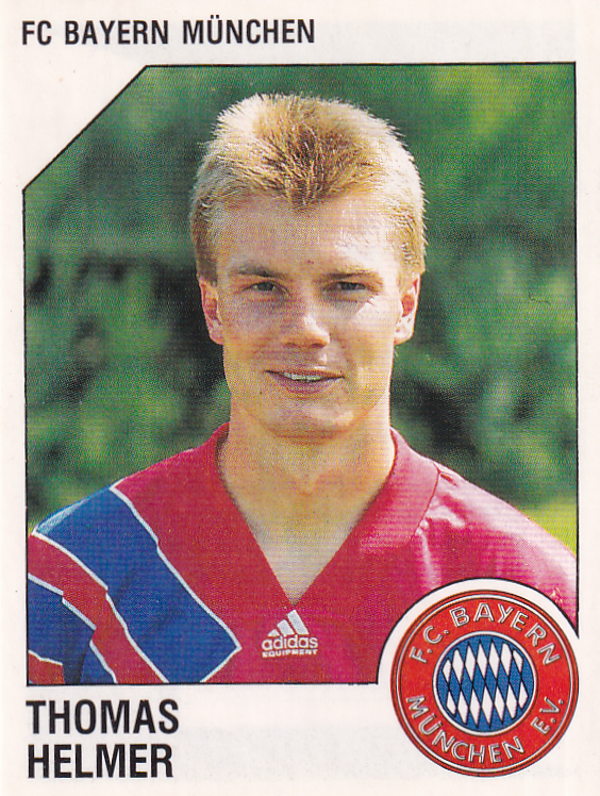 Thomas Helmer - FC Bayern München - Panini Bundesliga 1993 - Basis Bild - Nr. 215