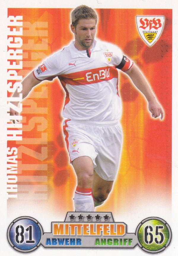 Thomas Hitzlsperger / VFB Stuttgart / Topps Match Attax 2008 / Basis Karte / Nr.300
