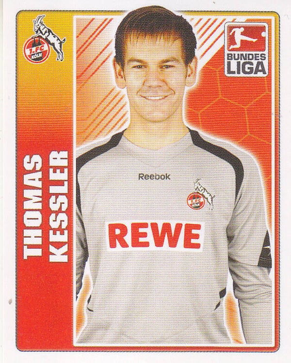 Thomas Kessler / 1.FC Köln / Topps Bundesliga 2009 / Basis Bild / Nr.232
