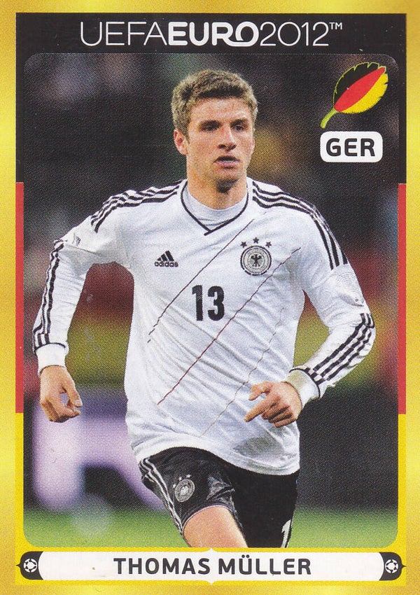 Thomas Müller / Deutschland / Panini EM 2012 / Poster Bild / Nr. D14