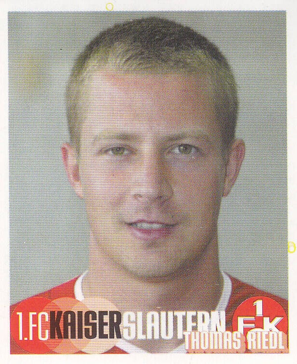 Thomas Riedl / 1.FC Kaiserslautern / Panini Bundesliga 2002 / Basis Bild / Nr. 262