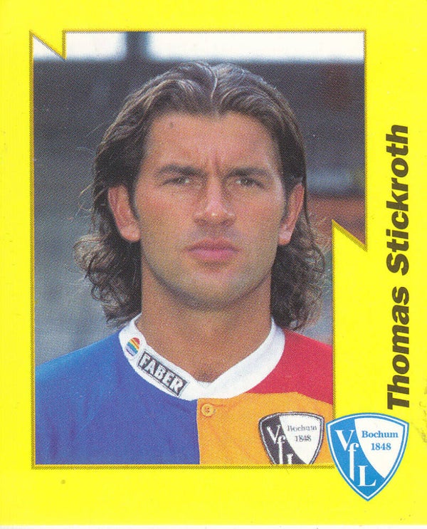 Thomas Stickroth / VFL Bochum / Panini Bundesliga 1997 / Basis Bild / Gelbe Serie / Nr.21