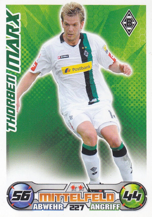 Thorben Marx / Borussia Mönchengladbach / Topps Match Attax 2009 / Basis Karte / Nr.227