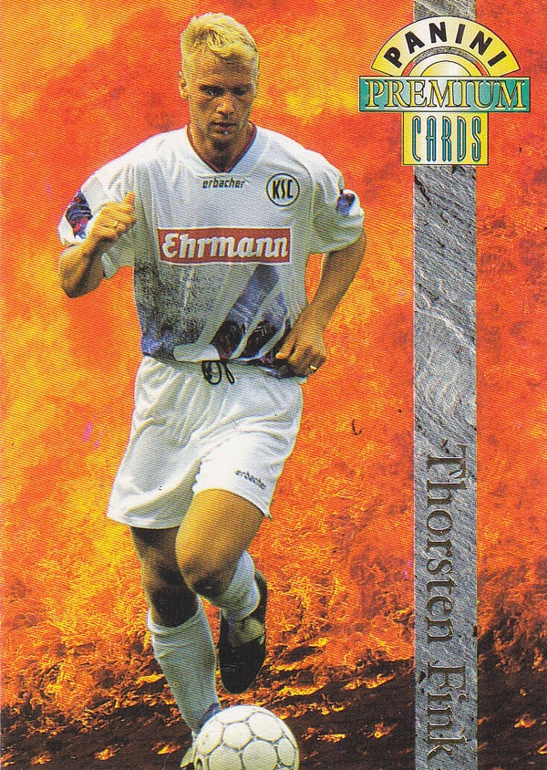 Thorsten Fink / Karlsruher SC / Panini Premium Card 1994 / Basis Karte / Nr.52