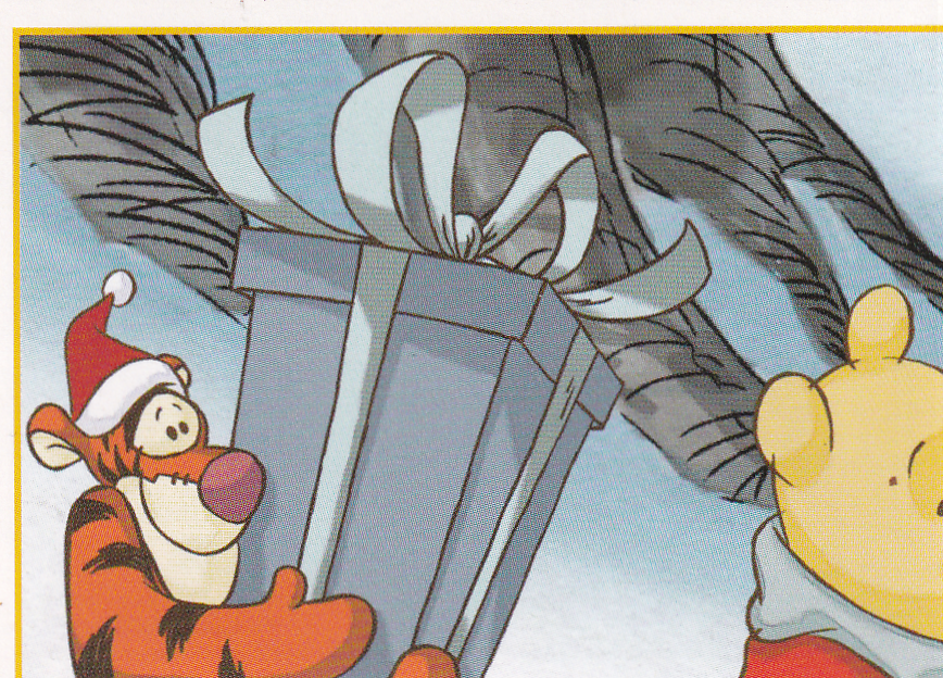 Tigger Ferkel Winnie Puuh I-Aah - Panini Zauberhafte Weihnachten mit Disney - Nr. 114