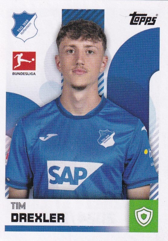 Tim Drexler - TSG 1899 Hoffenheim - Topps Bundesliga 2024 - Basis Bild - Nr. 195