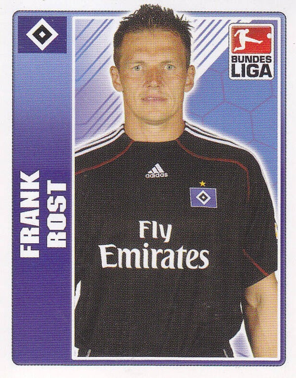 Timo Rost / Hamburger SV / Topps Bundesliga 2009 / Basis Bild / Nr. 132