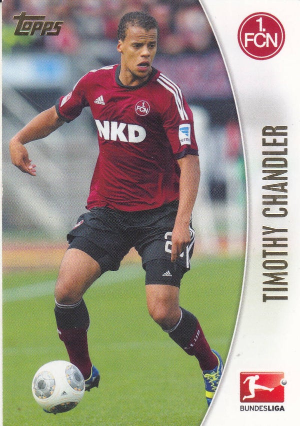 Timothy Chandler / 1.FC Nürnberg / Topps Chrome 2013 / Karten Nr. 171