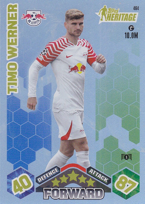 Timo Werner / RB Leipzig / Topps Champions League 2023 / Heritage / Nr.464