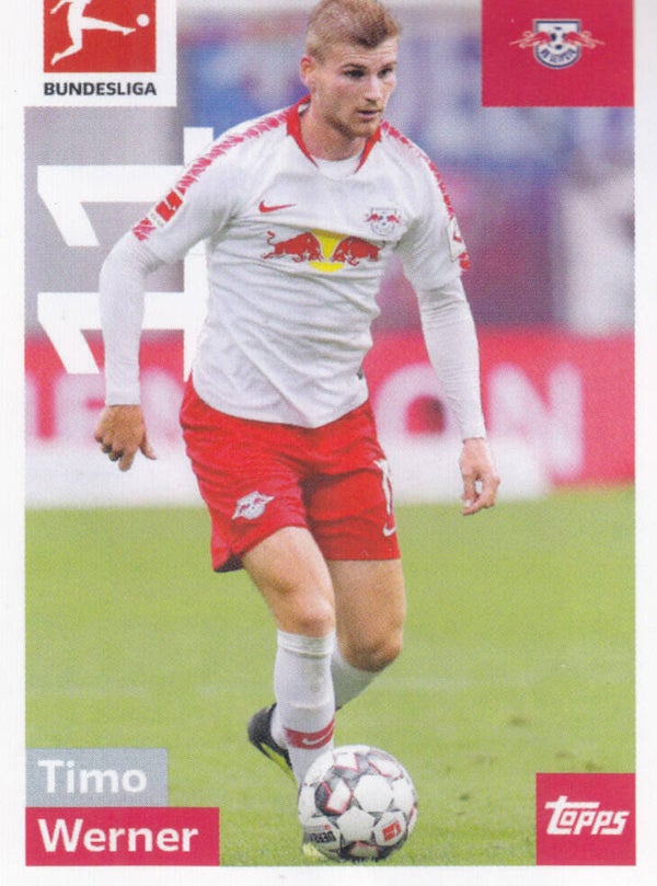 Timo Werner / RB Leipzig / Topps Bundesliga 2018 / Spielszene / Nr. 153