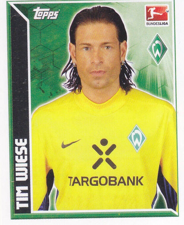 Tim Wiese / SV Werder Bremen / Topps Bundesliga 2011 / Basis Bild / Nr.66