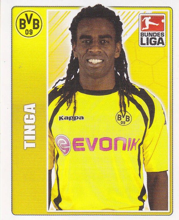 Tinga / Borussia Dortmund / Topps Bundesliga 2009 / Basis Bild / Nr.79