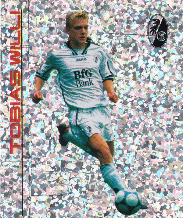 Tobias Willi - SC Freiburg - Panini Bundesliga 2001 - Glitzer - Nr. 190