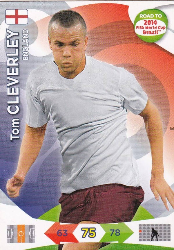 Tom Cleverley - England - Panini Road to 2014 Fifa World Cup Brazil - Nr. 66