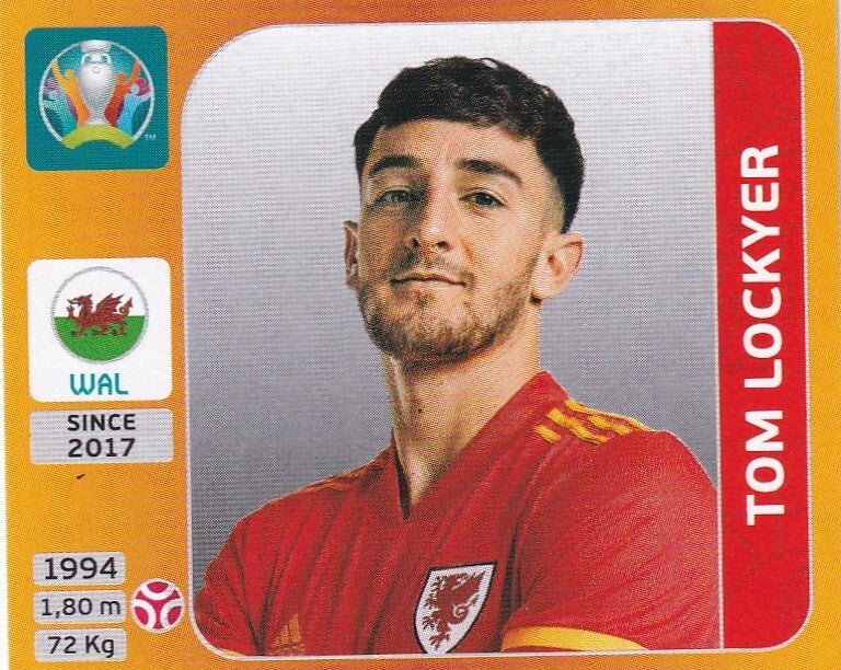 Tom Lockyer - Wales - Panini EM 2020 - Basis Bild - Nr. 103