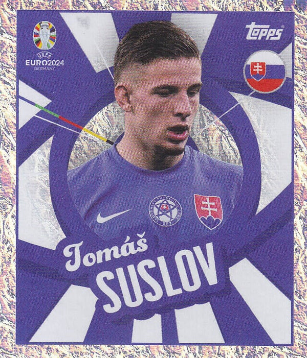 Tomas Suslov / Slowakei / Topps EM 2024 / Player to Match / Nr. SVK PTW