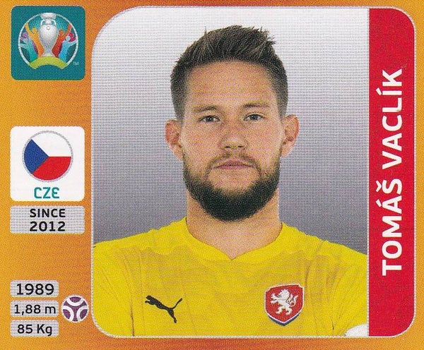 Tomas Vaclik / Tschechien / Panini EM 2020 / Basis Bild / Nr. 381