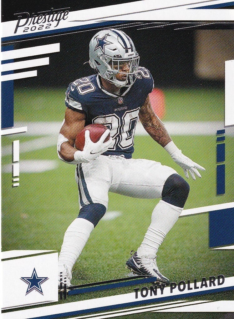 Tony Pollard / Dallas Cowboys / Panini Prestige Football 2022 / Nr. 78