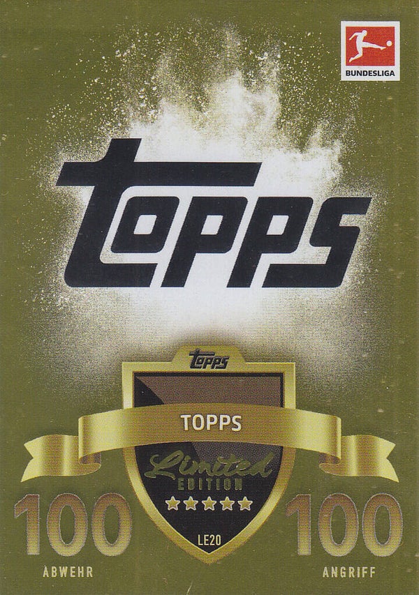 Topps Logo Limited Edtion Karten Nr.LE20