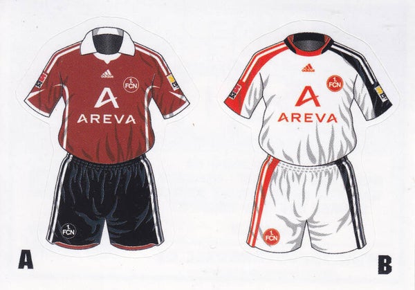 1.FC Nürnberg / Topps Bundesliga 2009 / Trikotbilder /  Nr.206