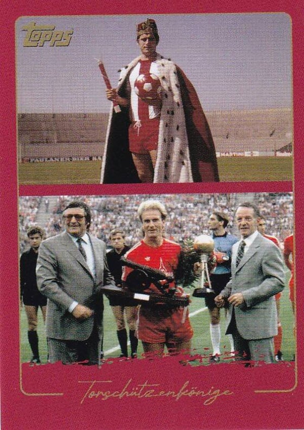 Torschützenkönige - Topps 125 Jahre FC Bayern München - Nr. 30