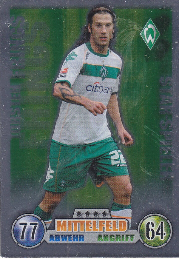 Torsten Frings / SV Werder Bremen / Topps Match Attax 2008 / Star Spieler / Nr.72